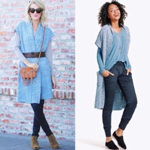 Cabi Napa Long Duster Cardigan Sweater